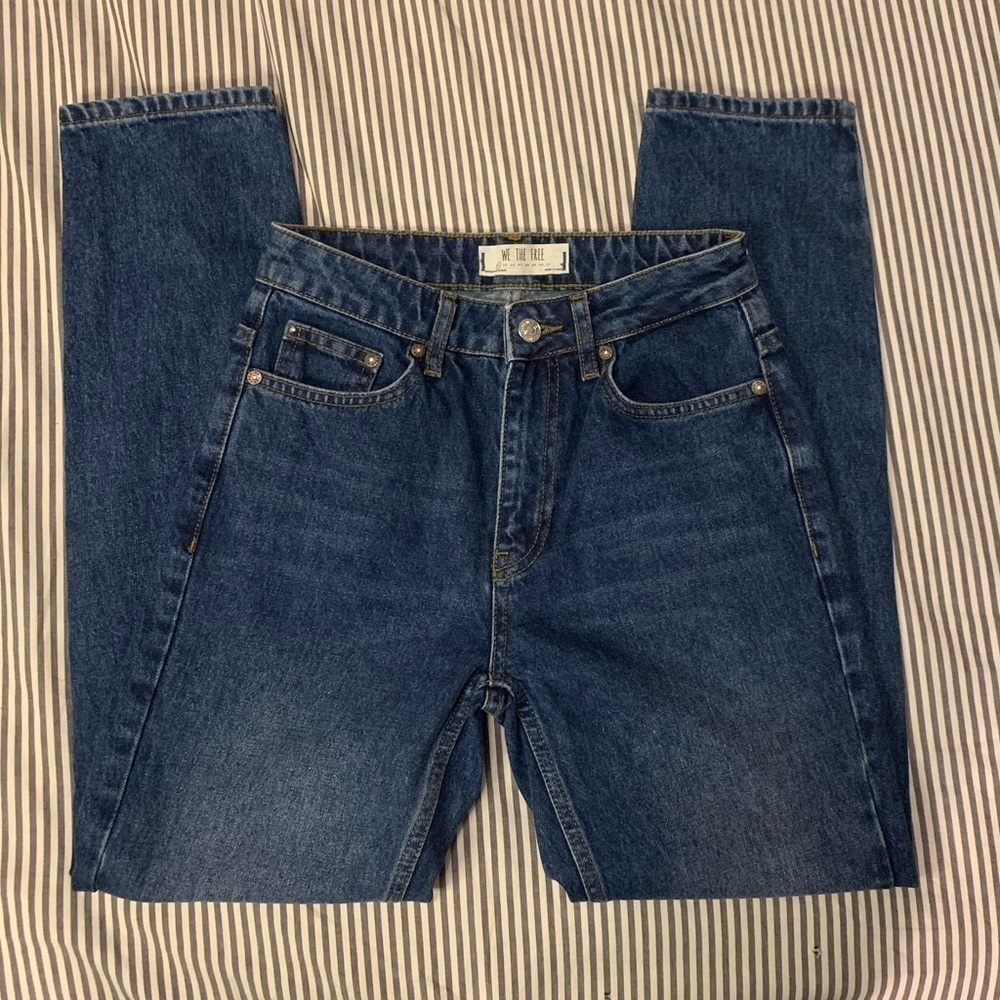 We the Free High Rise Mom Jean
